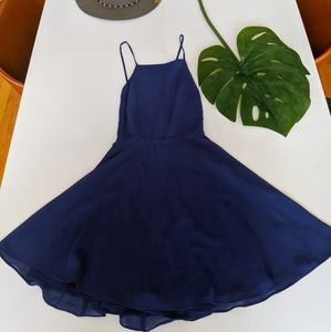 Favorite dress! Open back strappy ballerina dress